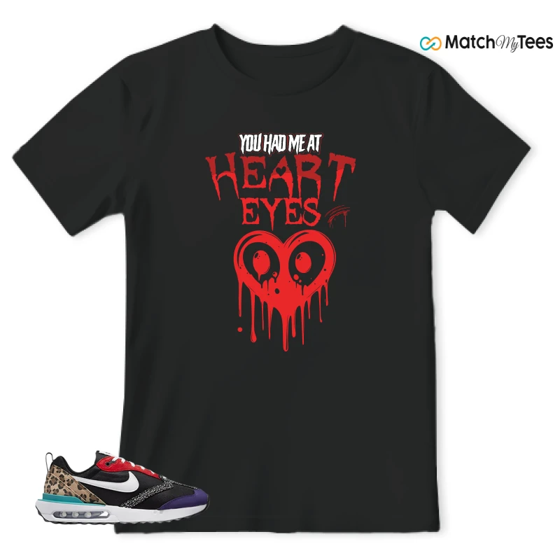 NIKE AIR MAX DAWN SE BLACK SAFARI ANIMAL (WOMEN'S) SNEAKER Matching Tees t-shirt