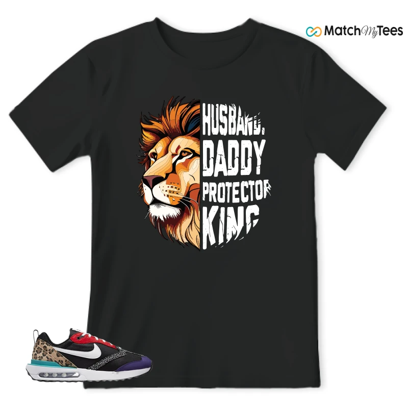 NIKE AIR MAX DAWN SE BLACK SAFARI ANIMAL (WOMEN'S) SNEAKER Matching Tees t-shirt