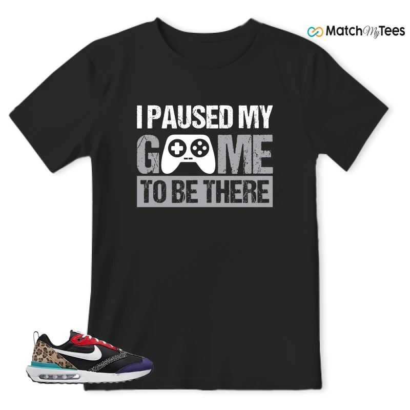 NIKE AIR MAX DAWN SE BLACK SAFARI ANIMAL (WOMEN'S) SNEAKER Matching Tees t-shirt