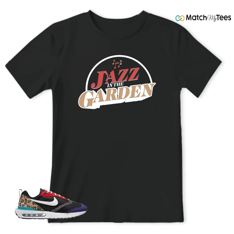 NIKE AIR MAX DAWN SE BLACK SAFARI ANIMAL (WOMEN'S) SNEAKER Matching Tees t-shirt