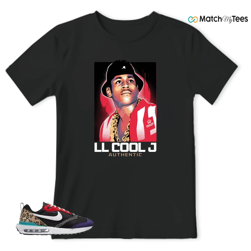 NIKE AIR MAX DAWN SE BLACK SAFARI ANIMAL (WOMEN'S) SNEAKER Matching Tees t-shirt