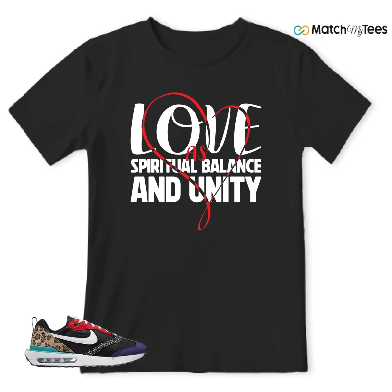 NIKE AIR MAX DAWN SE BLACK SAFARI ANIMAL (WOMEN'S) SNEAKER Matching Tees t-shirt