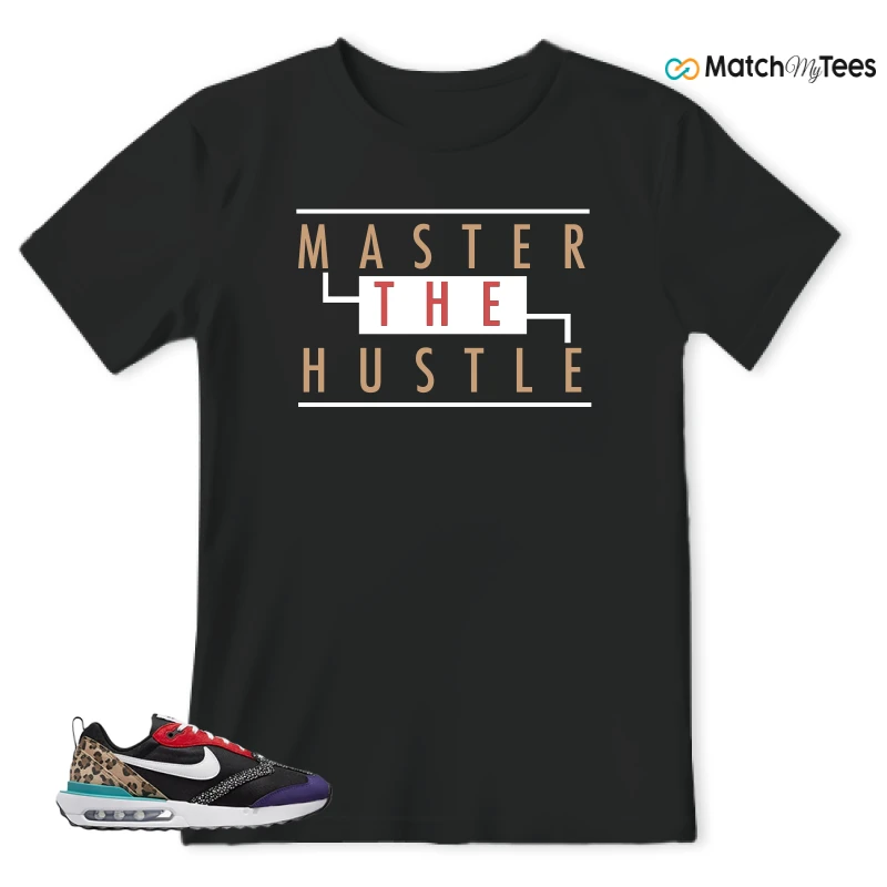 NIKE AIR MAX DAWN SE BLACK SAFARI ANIMAL (WOMEN'S) SNEAKER Matching Tees t-shirt