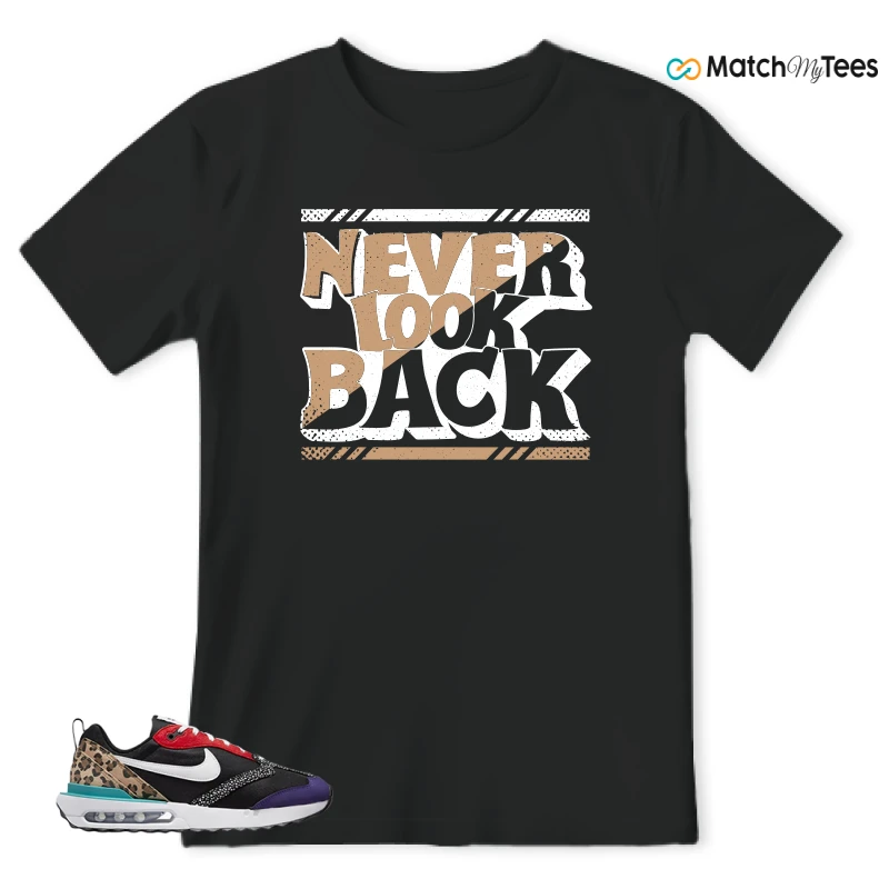 NIKE AIR MAX DAWN SE BLACK SAFARI ANIMAL (WOMEN'S) SNEAKER Matching Tees t-shirt