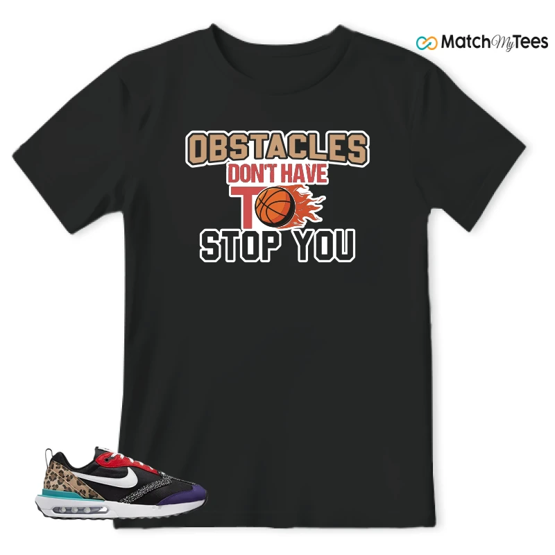 NIKE AIR MAX DAWN SE BLACK SAFARI ANIMAL (WOMEN'S) SNEAKER Matching Tees t-shirt