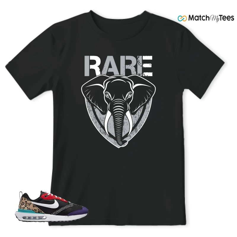 NIKE AIR MAX DAWN SE BLACK SAFARI ANIMAL (WOMEN'S) SNEAKER Matching Tees t-shirt