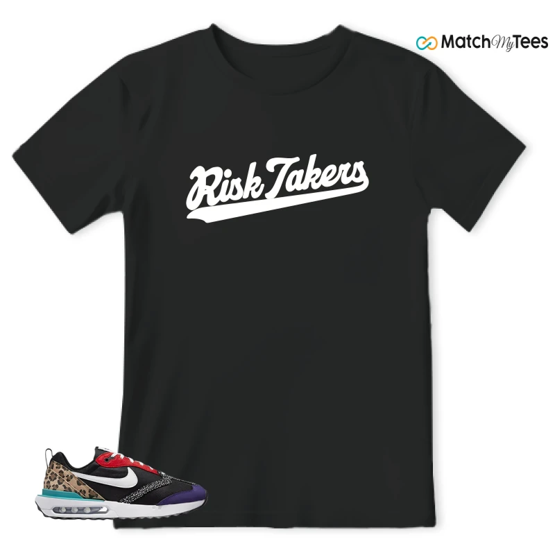 Risk Takers Black matching T-shirt T-shirt