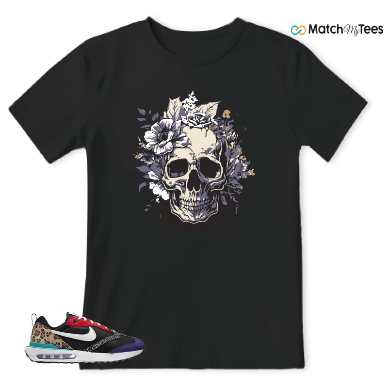NIKE AIR MAX DAWN SE BLACK SAFARI ANIMAL (WOMEN'S) SNEAKER Matching Tees t-shirt