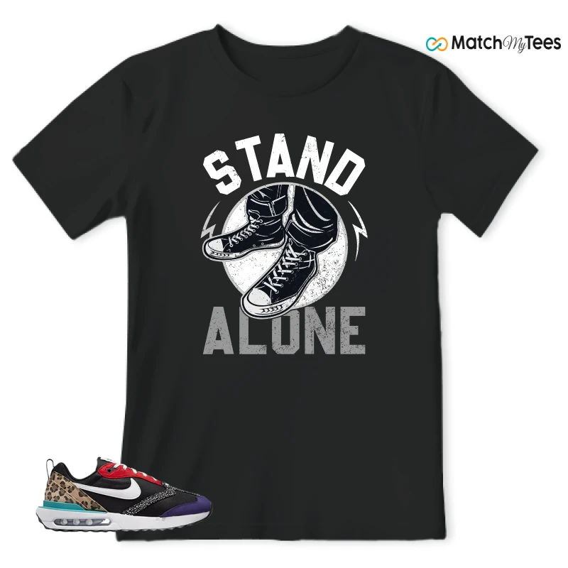 NIKE AIR MAX DAWN SE BLACK SAFARI ANIMAL (WOMEN'S) SNEAKER Matching Tees t-shirt