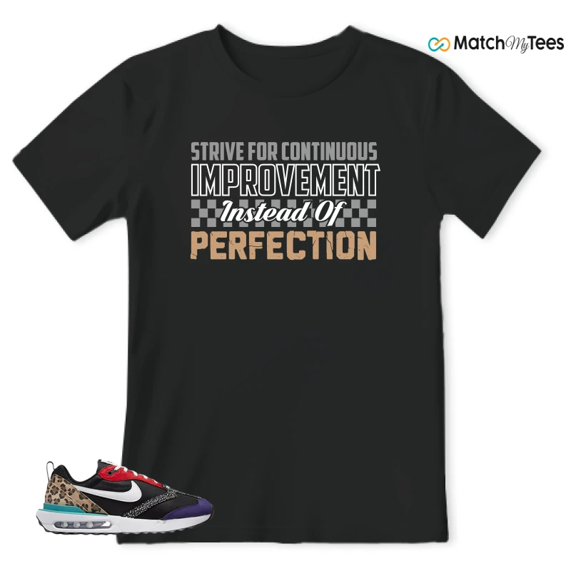 NIKE AIR MAX DAWN SE BLACK SAFARI ANIMAL (WOMEN'S) SNEAKER Matching Tees t-shirt