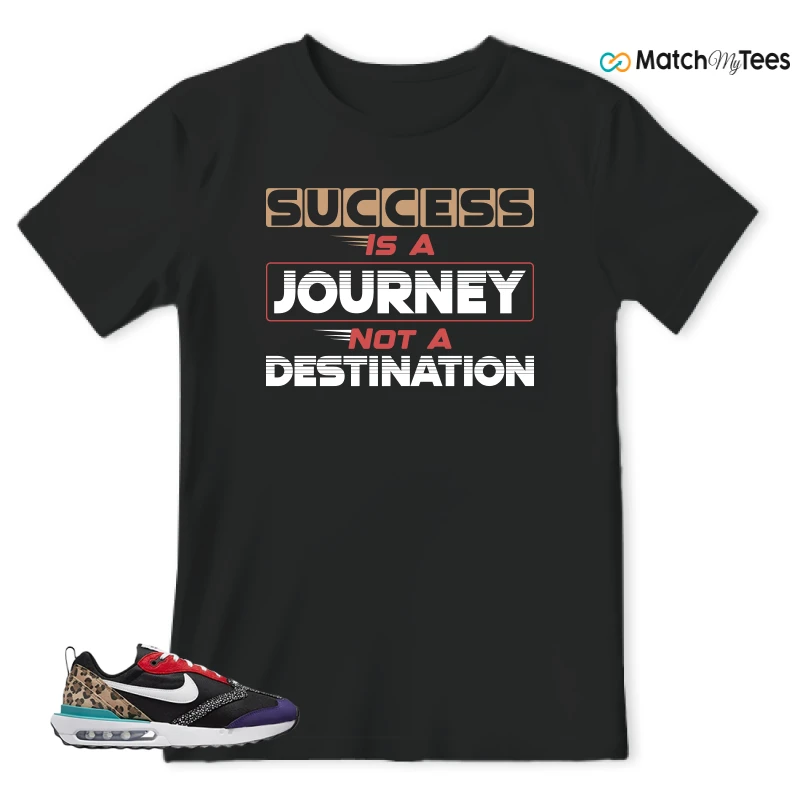 NIKE AIR MAX DAWN SE BLACK SAFARI ANIMAL (WOMEN'S) SNEAKER Matching Tees t-shirt