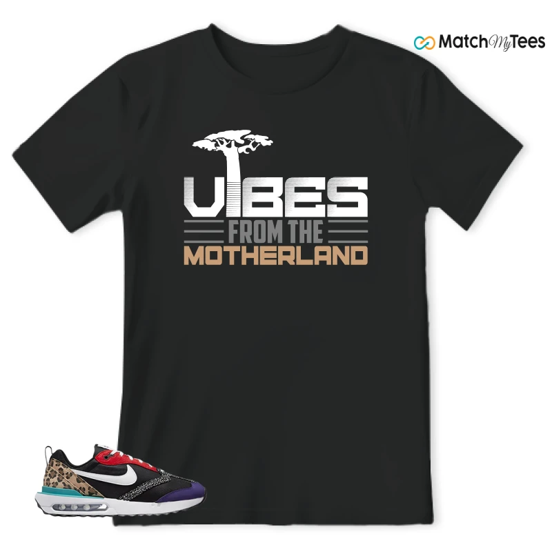 NIKE AIR MAX DAWN SE BLACK SAFARI ANIMAL (WOMEN'S) SNEAKER Matching Tees t-shirt