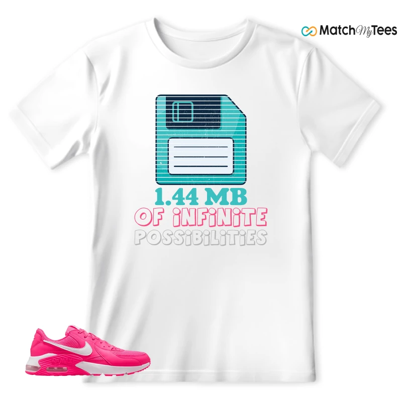 NIKE AIR MAX EXCEE BRIGHT PINK SNEAKER Matching Tees t-shirt
