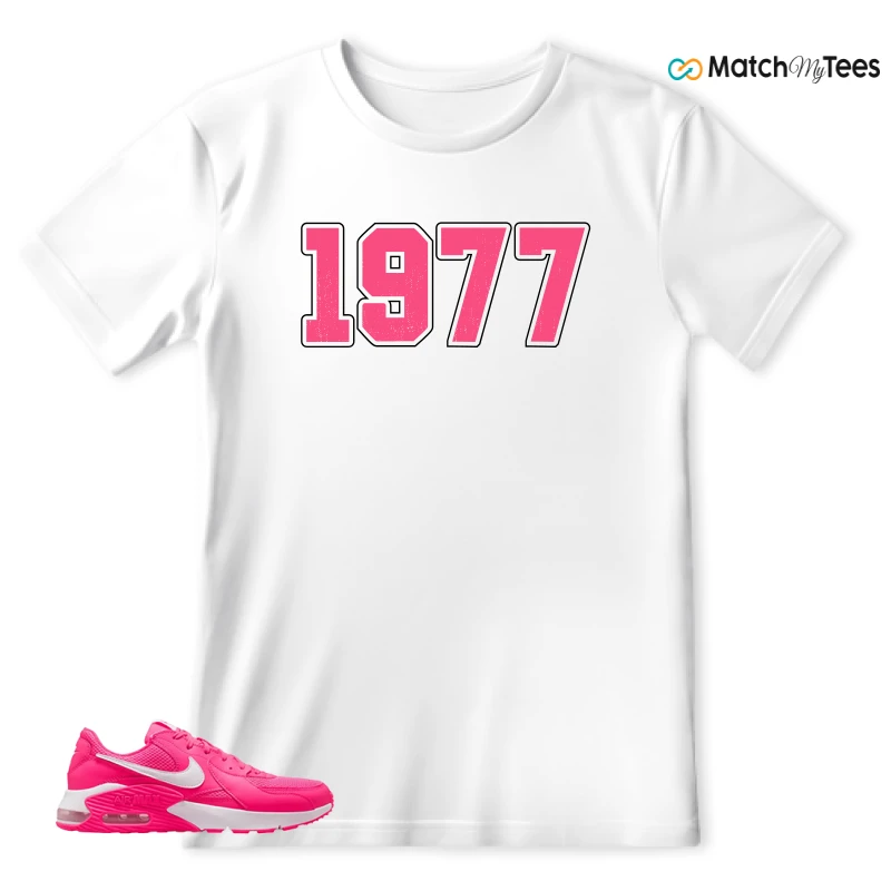 NIKE AIR MAX EXCEE BRIGHT PINK SNEAKER Matching Tees t-shirt