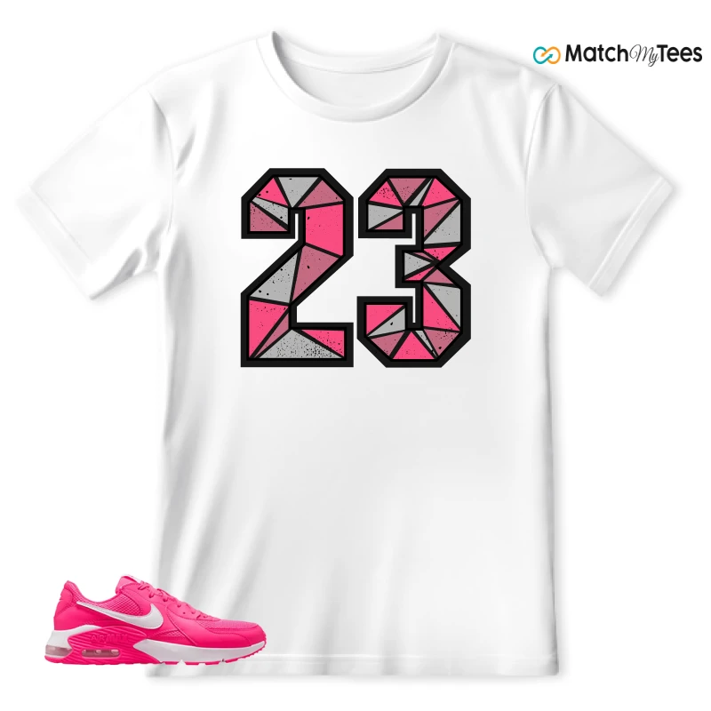 NIKE AIR MAX EXCEE BRIGHT PINK SNEAKER Matching Tees t-shirt