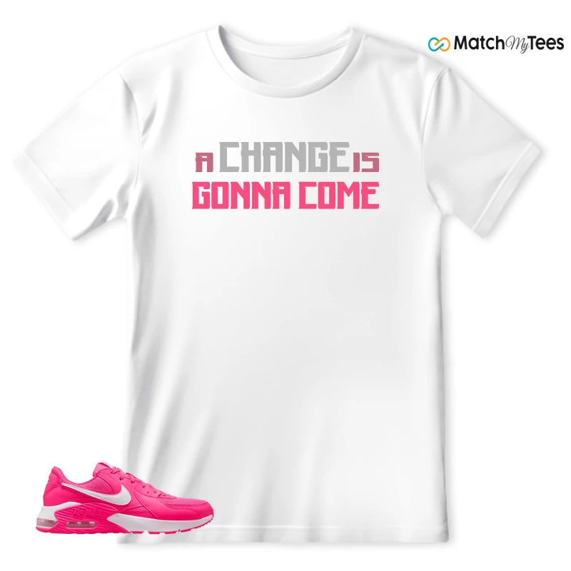 NIKE AIR MAX EXCEE BRIGHT PINK SNEAKER Matching Tees t-shirt
