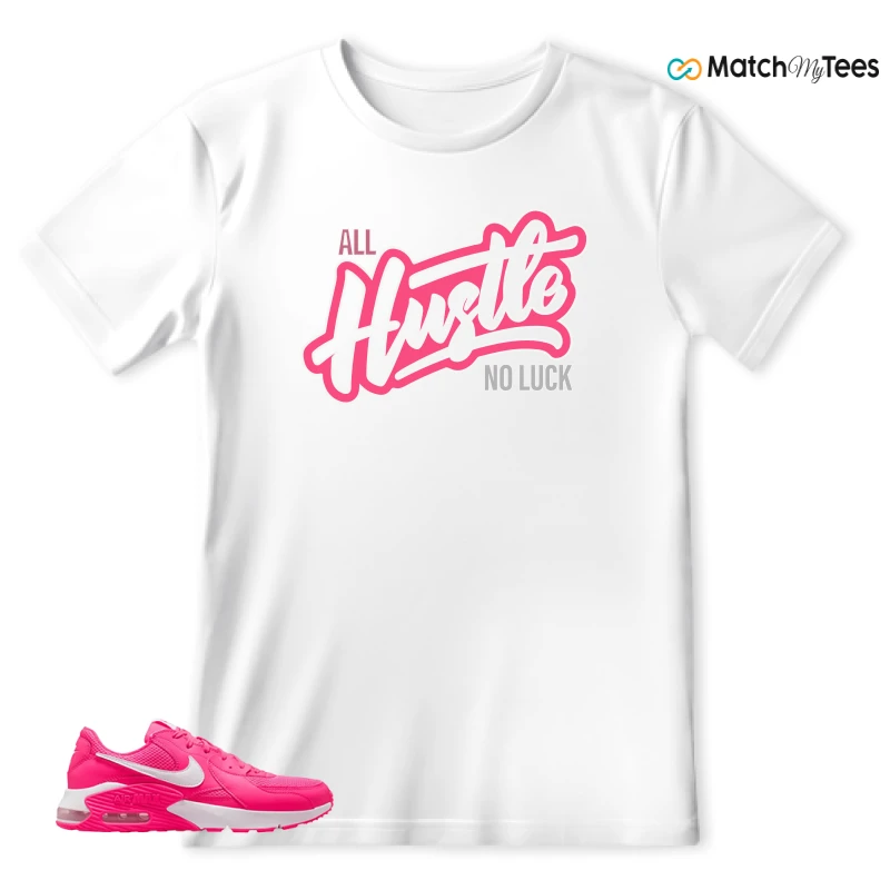 NIKE AIR MAX EXCEE BRIGHT PINK SNEAKER Matching Tees t-shirt