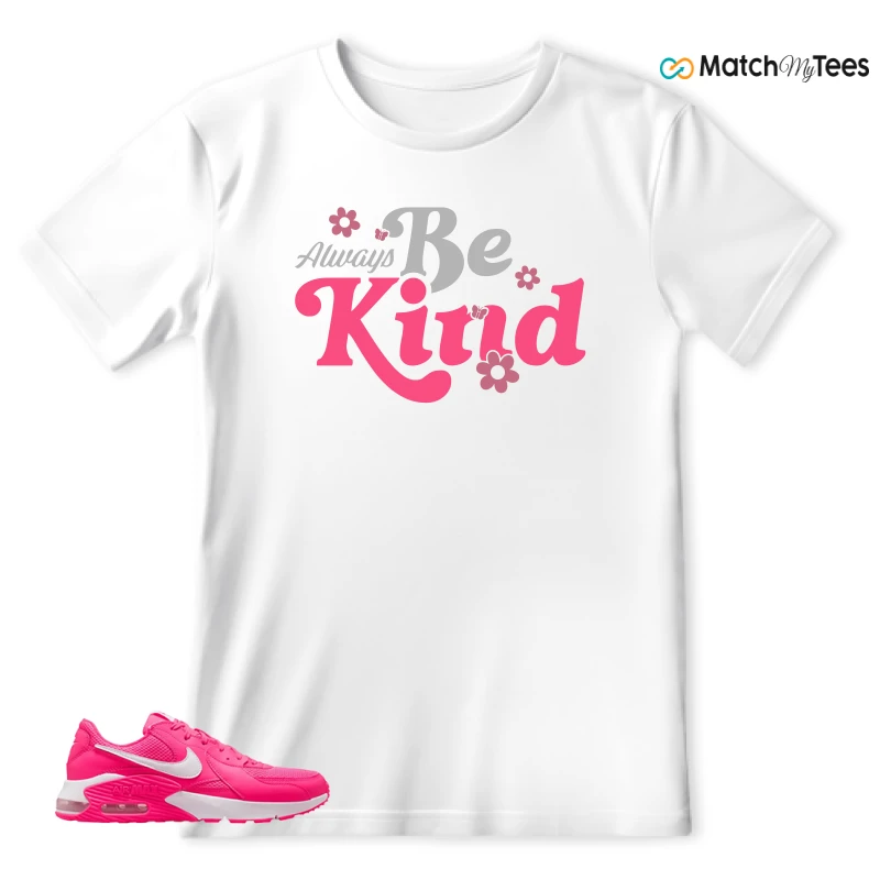 NIKE AIR MAX EXCEE BRIGHT PINK SNEAKER Matching Tees t-shirt