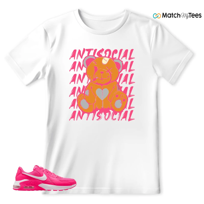 NIKE AIR MAX EXCEE BRIGHT PINK SNEAKER Matching Tees t-shirt