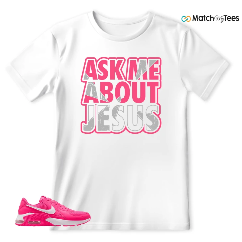 NIKE AIR MAX EXCEE BRIGHT PINK SNEAKER Matching Tees t-shirt