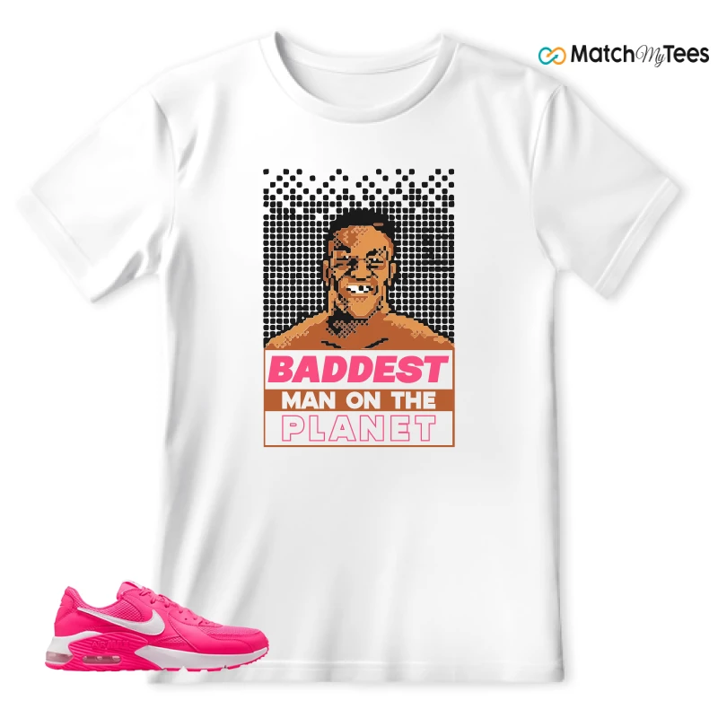 NIKE AIR MAX EXCEE BRIGHT PINK SNEAKER Matching Tees t-shirt