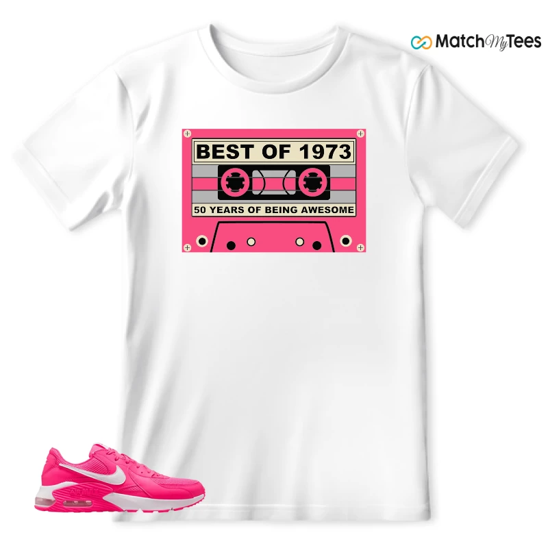 NIKE AIR MAX EXCEE BRIGHT PINK SNEAKER Matching Tees t-shirt