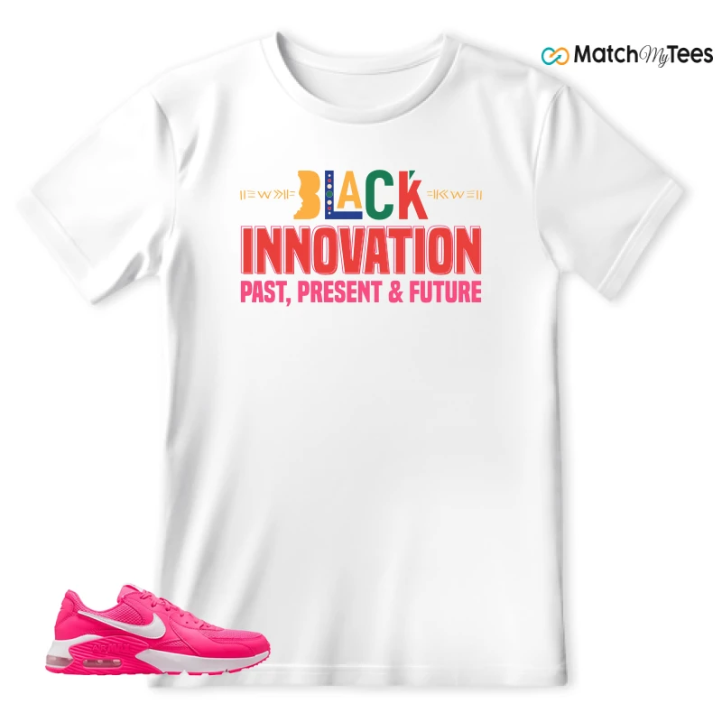 NIKE AIR MAX EXCEE BRIGHT PINK SNEAKER Matching Tees t-shirt