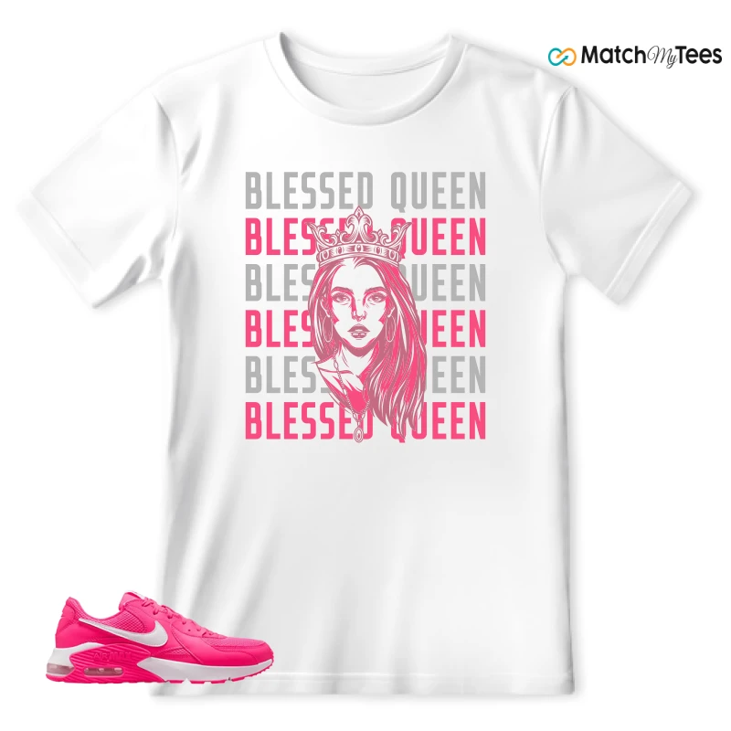 NIKE AIR MAX EXCEE BRIGHT PINK SNEAKER Matching Tees t-shirt