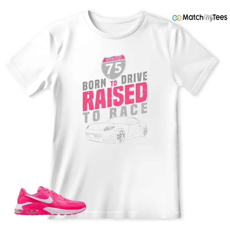 NIKE AIR MAX EXCEE BRIGHT PINK SNEAKER Matching Tees t-shirt
