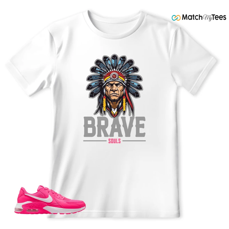 NIKE AIR MAX EXCEE BRIGHT PINK SNEAKER Matching Tees t-shirt