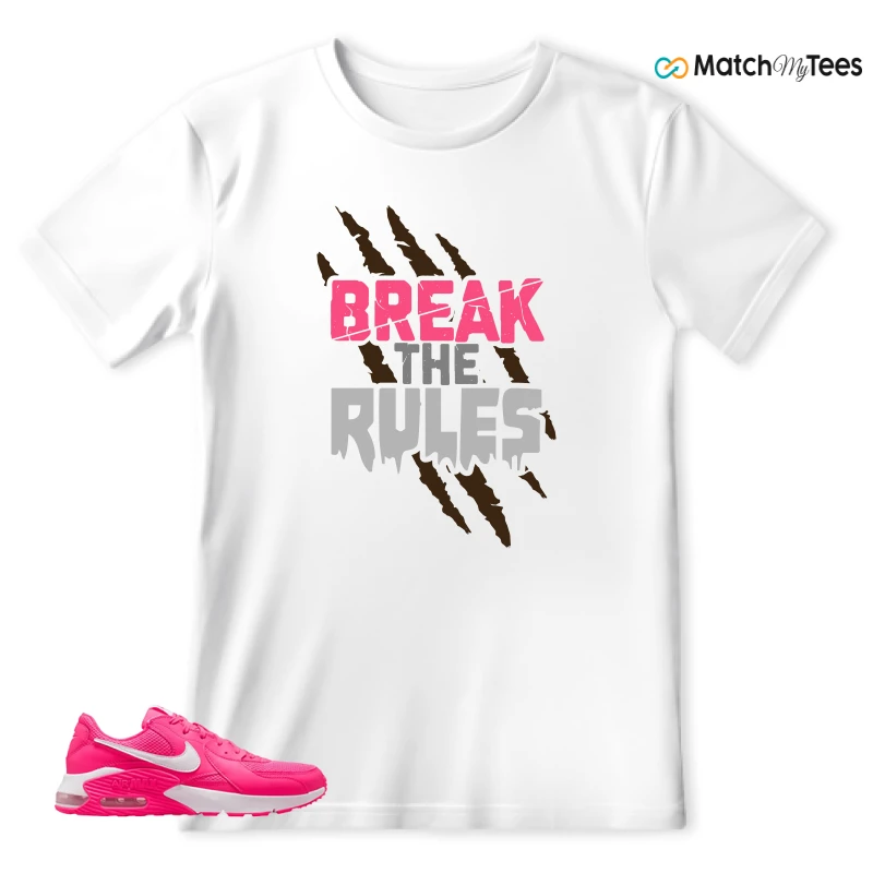 NIKE AIR MAX EXCEE BRIGHT PINK SNEAKER Matching Tees t-shirt