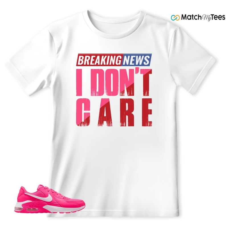 NIKE AIR MAX EXCEE BRIGHT PINK SNEAKER Matching Tees t-shirt