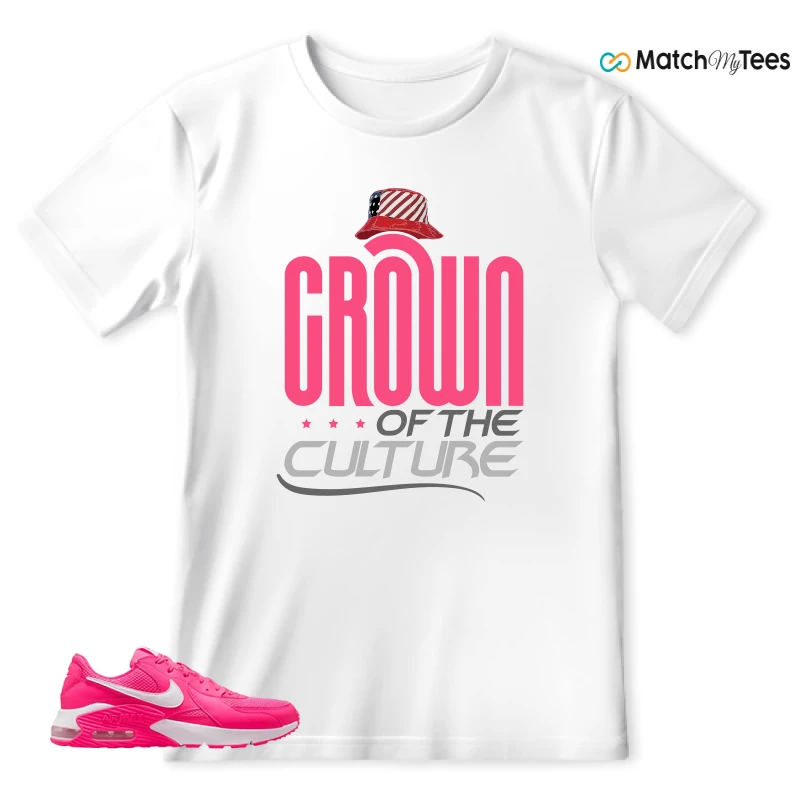 NIKE AIR MAX EXCEE BRIGHT PINK SNEAKER Matching Tees t-shirt