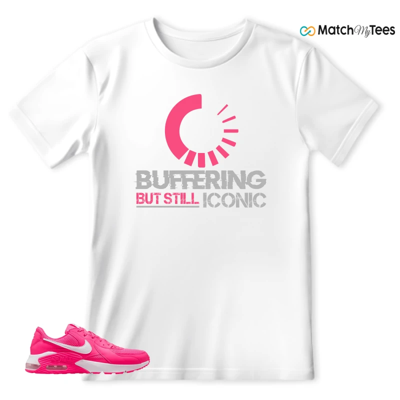 NIKE AIR MAX EXCEE BRIGHT PINK SNEAKER Matching Tees t-shirt