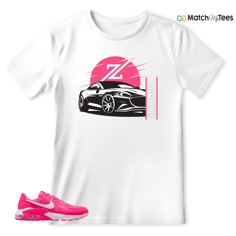 NIKE AIR MAX EXCEE BRIGHT PINK SNEAKER Matching Tees t-shirt