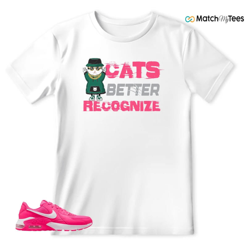NIKE AIR MAX EXCEE BRIGHT PINK SNEAKER Matching Tees t-shirt