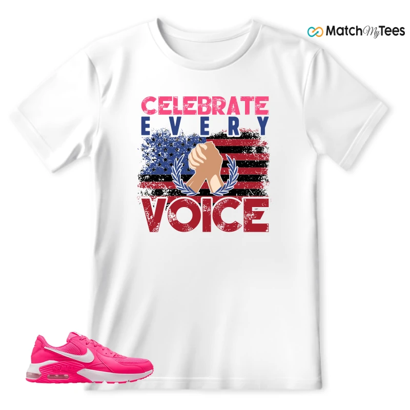 NIKE AIR MAX EXCEE BRIGHT PINK SNEAKER Matching Tees t-shirt