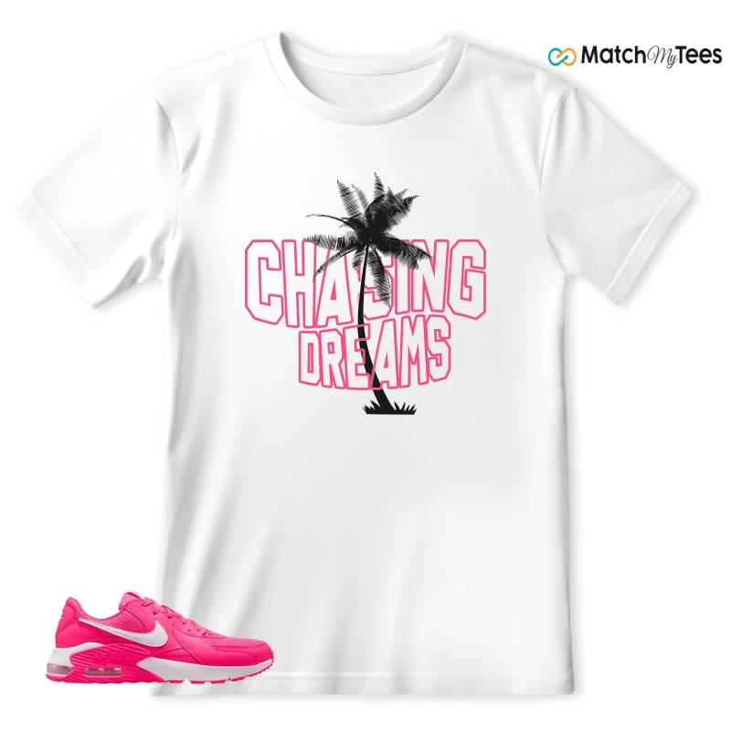 NIKE AIR MAX EXCEE BRIGHT PINK SNEAKER Matching Tees t-shirt
