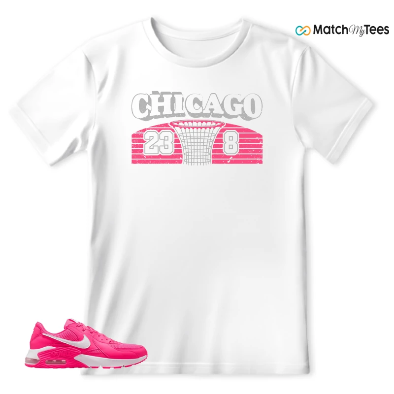 NIKE AIR MAX EXCEE BRIGHT PINK SNEAKER Matching Tees t-shirt