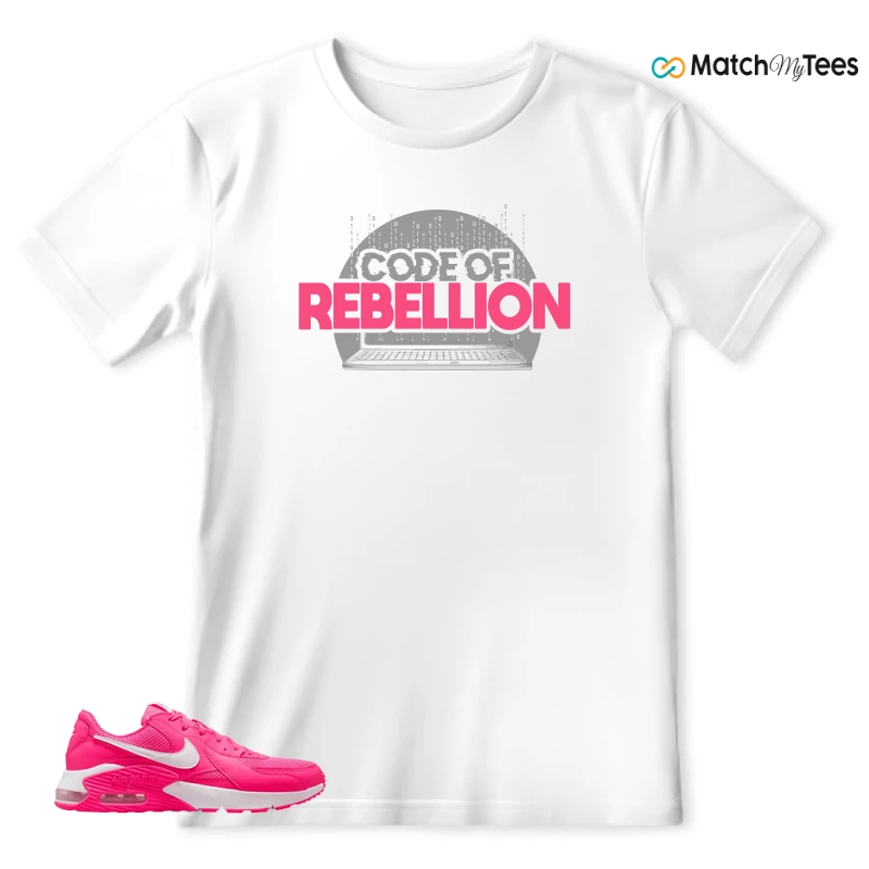 NIKE AIR MAX EXCEE BRIGHT PINK SNEAKER Matching Tees t-shirt