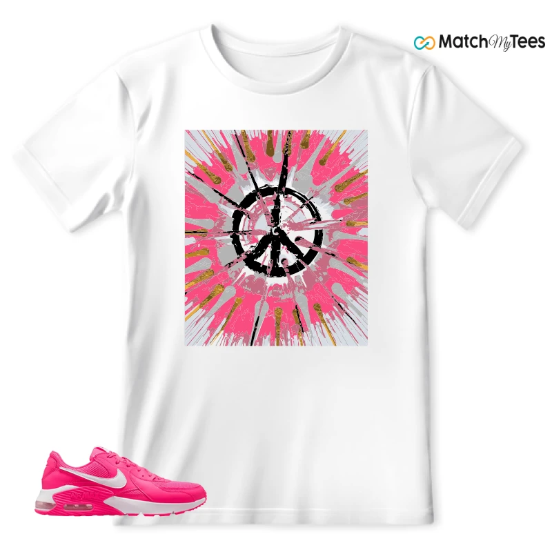 NIKE AIR MAX EXCEE BRIGHT PINK SNEAKER Matching Tees t-shirt