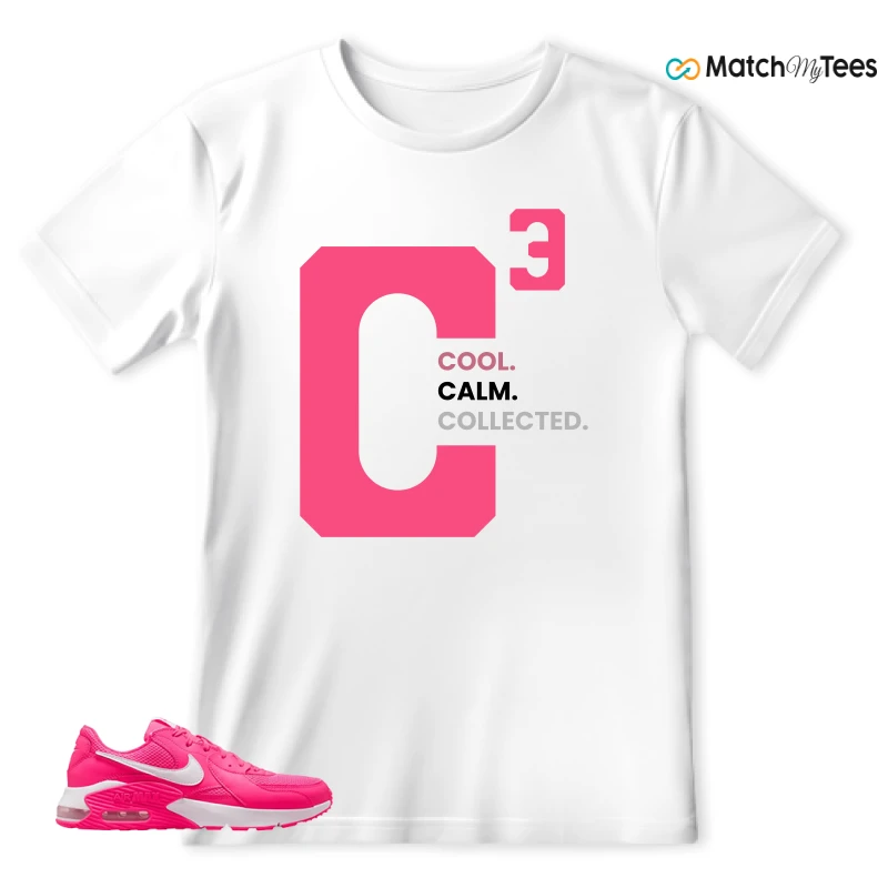 NIKE AIR MAX EXCEE BRIGHT PINK SNEAKER Matching Tees t-shirt