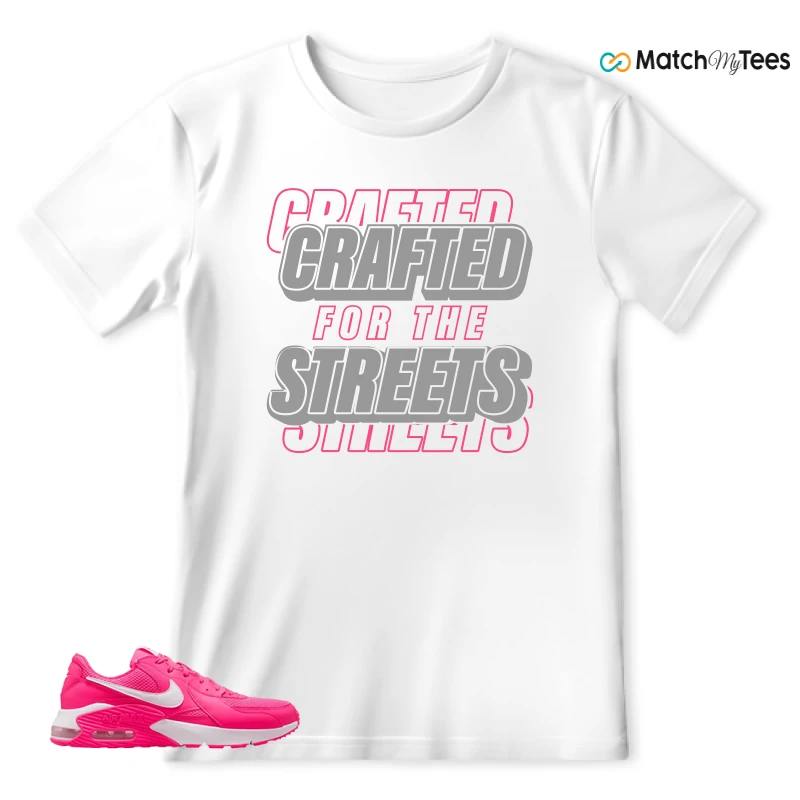 NIKE AIR MAX EXCEE BRIGHT PINK SNEAKER Matching Tees t-shirt