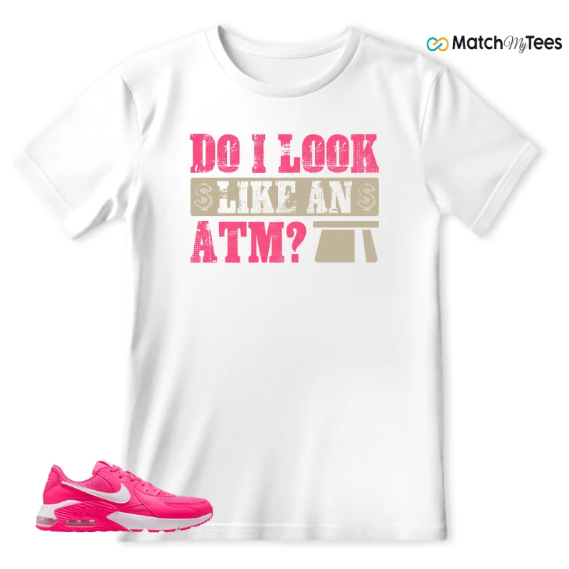 NIKE AIR MAX EXCEE BRIGHT PINK SNEAKER Matching Tees t-shirt