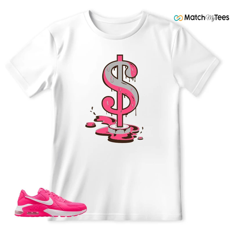 NIKE AIR MAX EXCEE BRIGHT PINK SNEAKER Matching Tees t-shirt