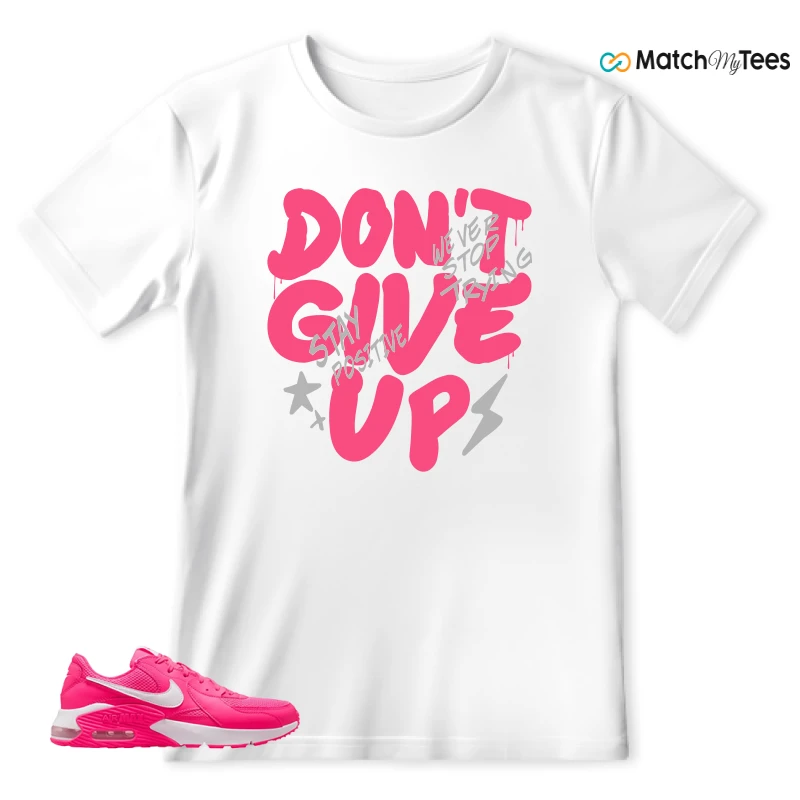 NIKE AIR MAX EXCEE BRIGHT PINK SNEAKER Matching Tees t-shirt