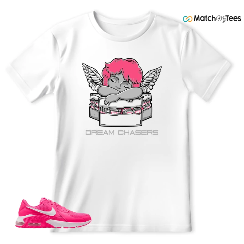 NIKE AIR MAX EXCEE BRIGHT PINK SNEAKER Matching Tees t-shirt