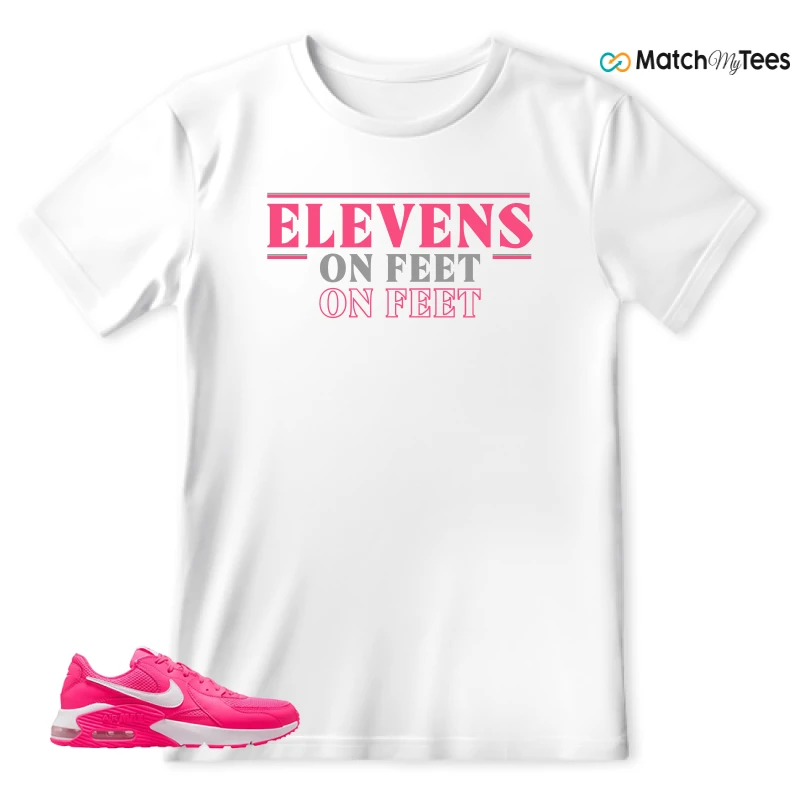 NIKE AIR MAX EXCEE BRIGHT PINK SNEAKER Matching Tees t-shirt