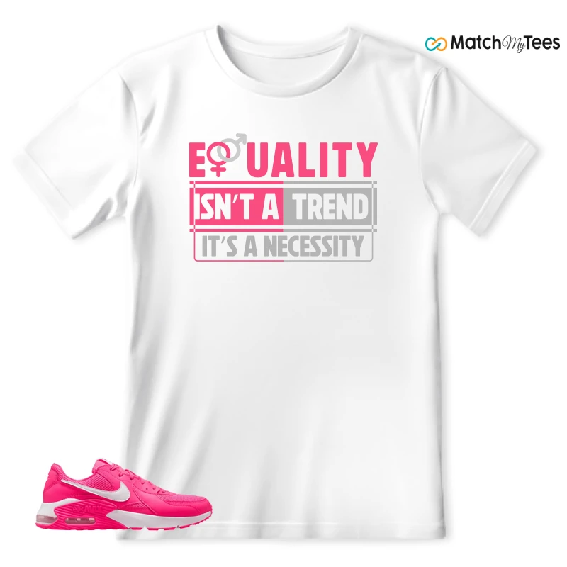 NIKE AIR MAX EXCEE BRIGHT PINK SNEAKER Matching Tees t-shirt
