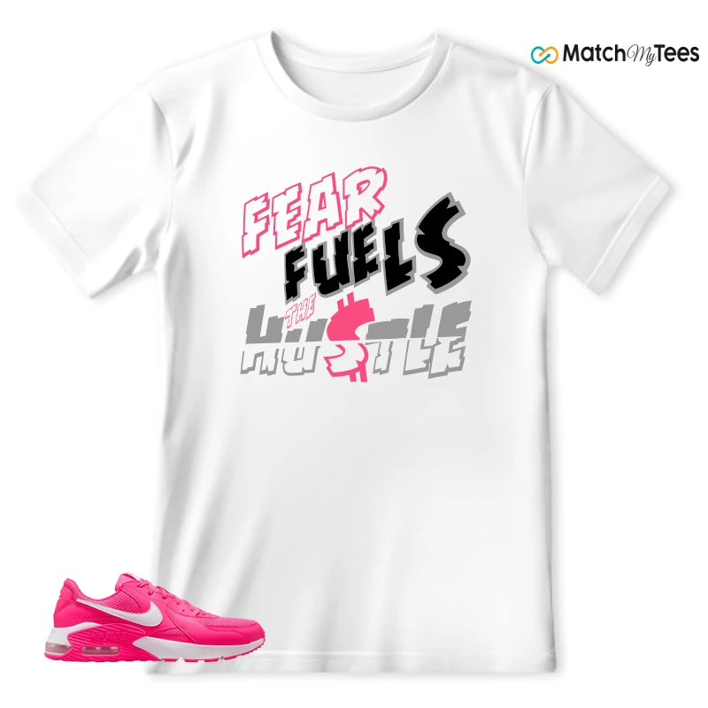 NIKE AIR MAX EXCEE BRIGHT PINK SNEAKER Matching Tees t-shirt